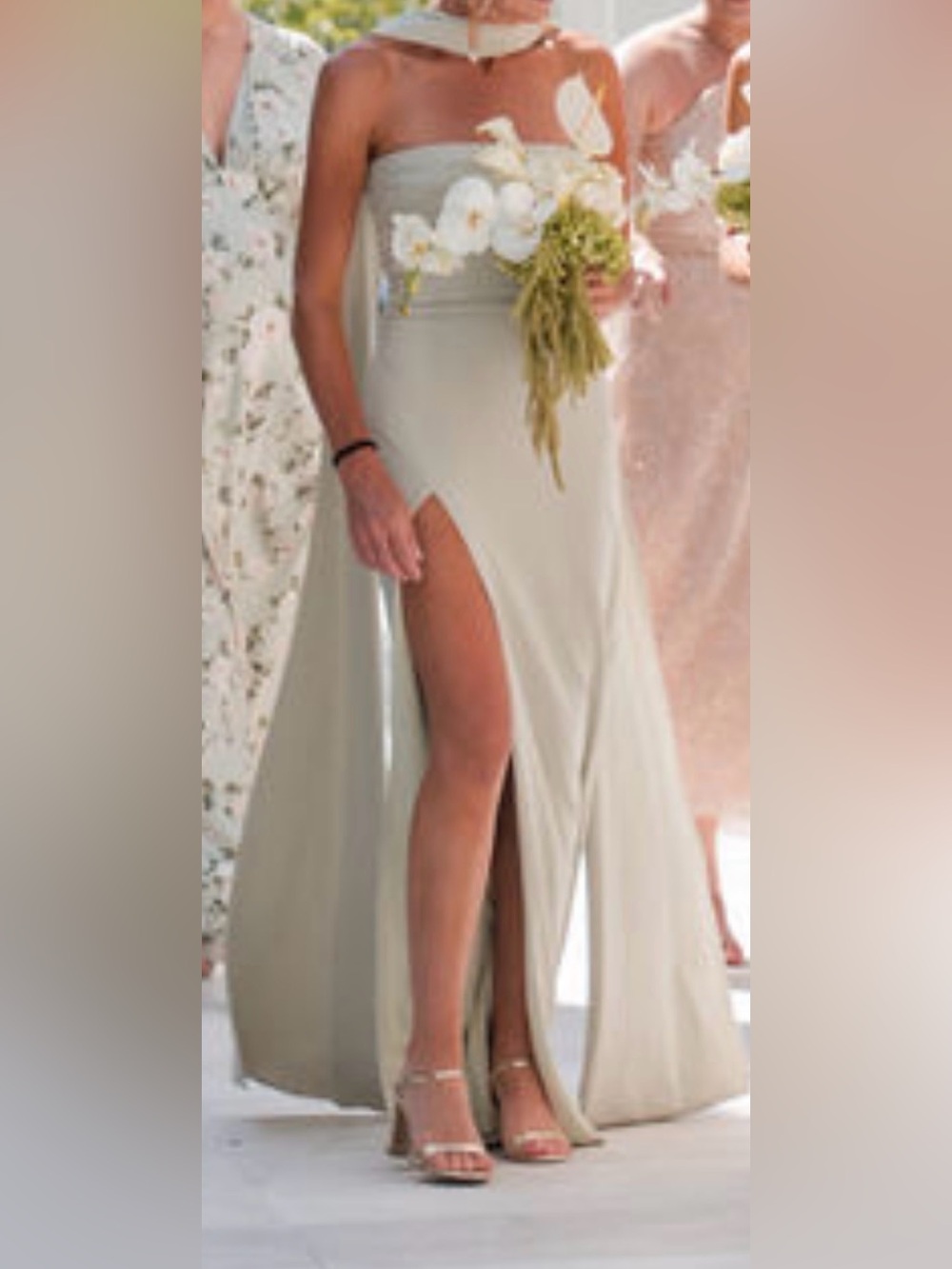 Katie May Evie Gown in Sage, XS